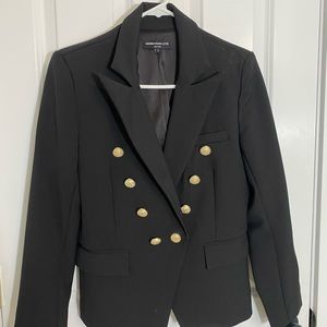 Generation Love Black blazer with gold buttons size small